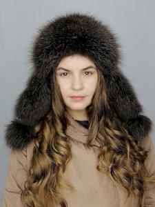 128-35 Ушанка Песец