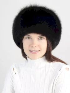 139-35 Шапка Песец Кожа