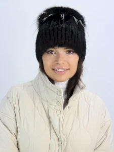 226-25 Шапка ондатра Песец