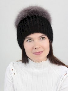 226-35 Шапка норка Песец