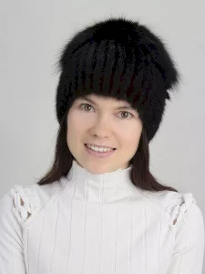 236-25 Шапка ондатра Песец