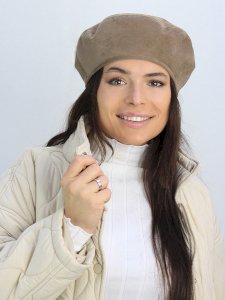 294К Берет Замша