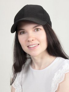 82 ЛВ бейсболка ДЖИНС ОДНОТОННЫЙ